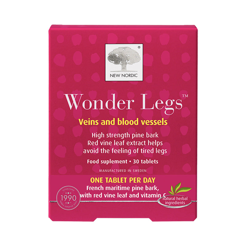 New Nordic Wonder Legs vein support tablets 30 pack (British brand)