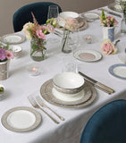 O.W. London geometric print dinner plates set of two, 26cm, imported from the UK