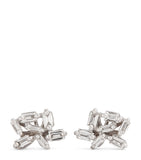 Suzanne Kalan diamond cluster stud earrings, imported from the UK