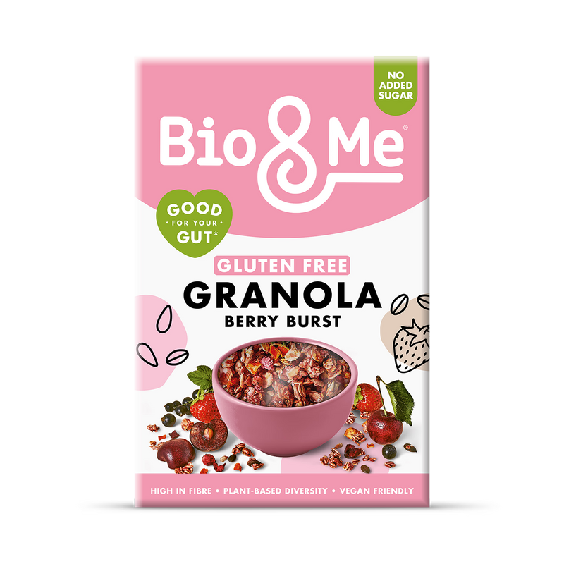 Bio & Me Gluten Free Berry Burst Granola 350g - British product