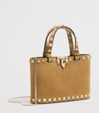 Valentino Garavani mini Rockstud leather tote bag (British brand)