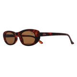 Atum Noctis brown tortoise oval women sunglasses (British brand)