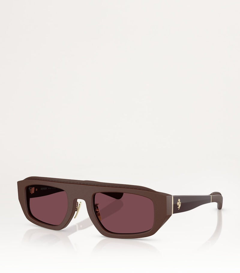 Ferrari acetate pillow sunglasses, imported from the UK