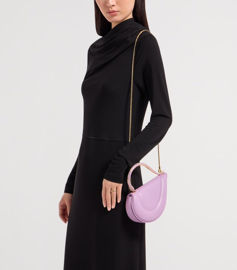 Bvlgari calfskin Serpenti Cuore top-handle bag (British brand)
