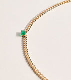 Anita Ko yellow gold and emerald choker 40.5cm, imported from the UK