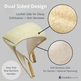 Bamboo Loofah Dual Sided Back Strap - British product