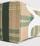 Harrods medium tartan check tote bag, imported from the UK