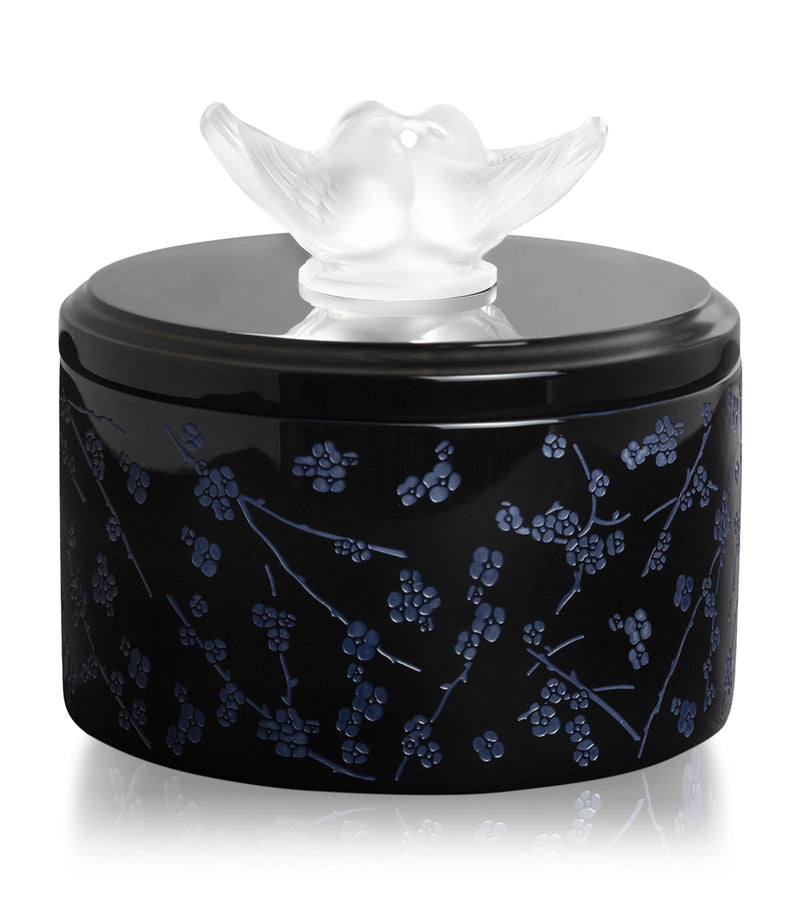 Lalique Fleurs de Cerisier decorative box, UK version