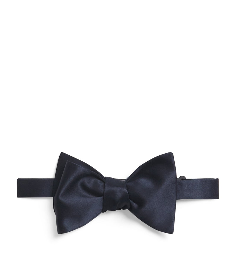 Brioni silk bow tie, imported from the UK