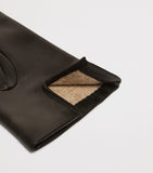 Max Mara lamb leather gloves with wool lining (British brand)