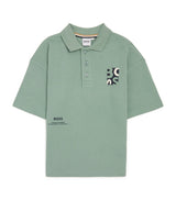 Harrods BOSS Kidswear Cotton Logo Polo Shirt (4-16 Years)- Buy online at McGrocer