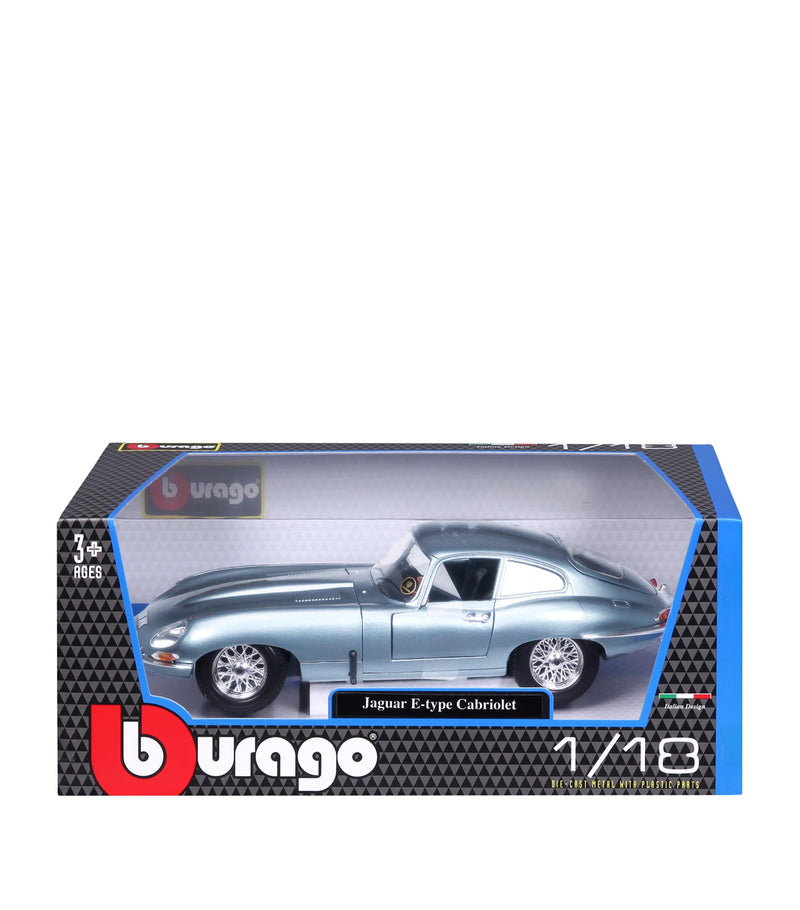 Bburago 1961 Jaguar E Coupe 1:18 die-cast model - British product