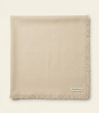 Burberry wool-silk reversible check scarf (British brand)