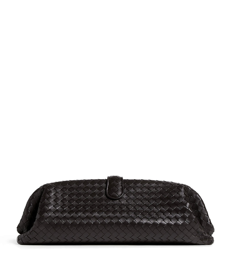 Bottega Veneta Lauren 1980 clutch bag with Intrecciato weave (British brand)