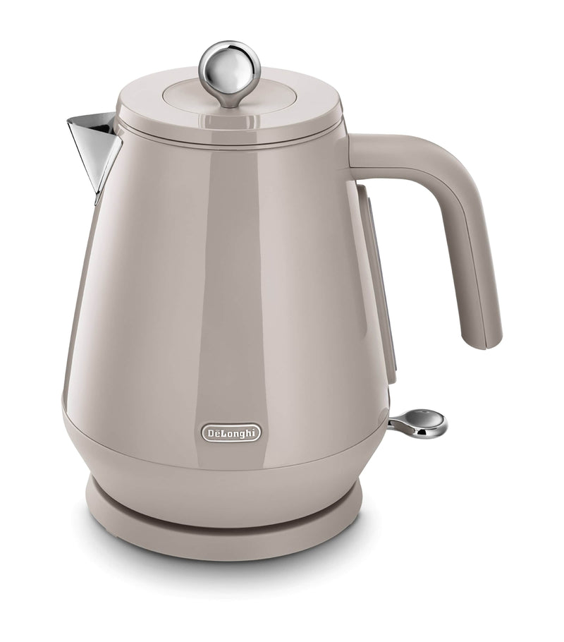 De'Longhi Eclettica kettle 1.7L with saucer - British product