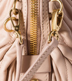 Miu Miu nappa leather Matelassé clutch bag, UK version