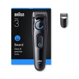 Holland & Barrett Braun Beard Trimmer Series 3 with Sharp Blade, 2 Styling Tools, 20 Length Settings- Buy online at McGrocer