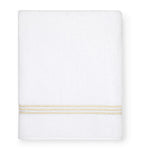 Pratesi Tre Righe bath sheet 102cm x 178cm, imported from the UK
