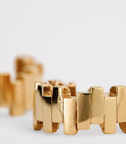 Suzanne Kalan yellow gold hoop earrings, imported from the UK