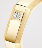 Messika Moderniste yellow gold diamond medium ring (British brand)