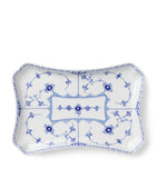 Royal Copenhagen Half Lace Rectangular porcelain dish 24.5cm, imported from the UK