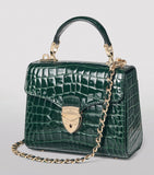 Aspinal of London Mini Mayfair top-handle bag, imported from the UK