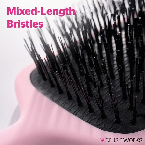Brushworks smoothing paddle hair brush, imported from the UK