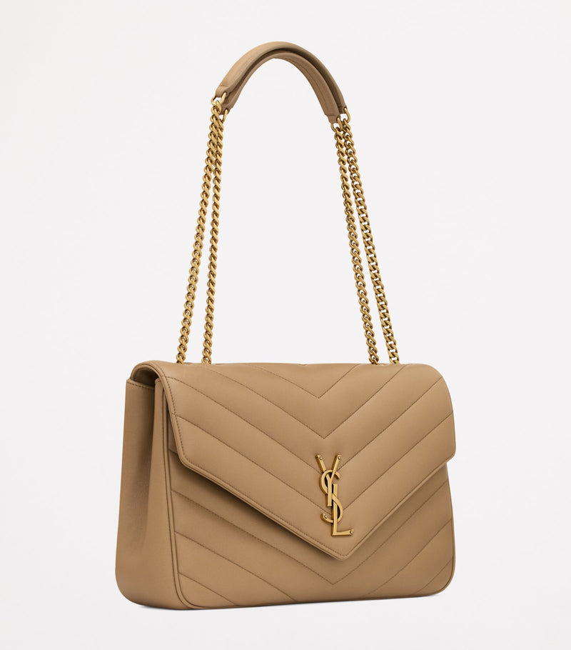 Saint Laurent Loulou shoulder bag large padded lambskin, UK version