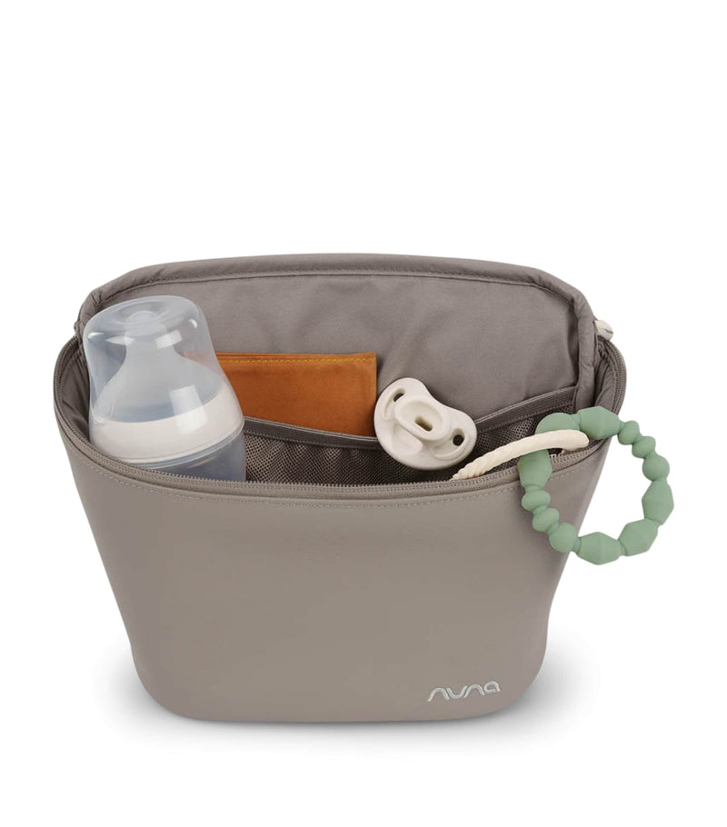 Nuna Essentials changing backpack in faux leather (British brand)