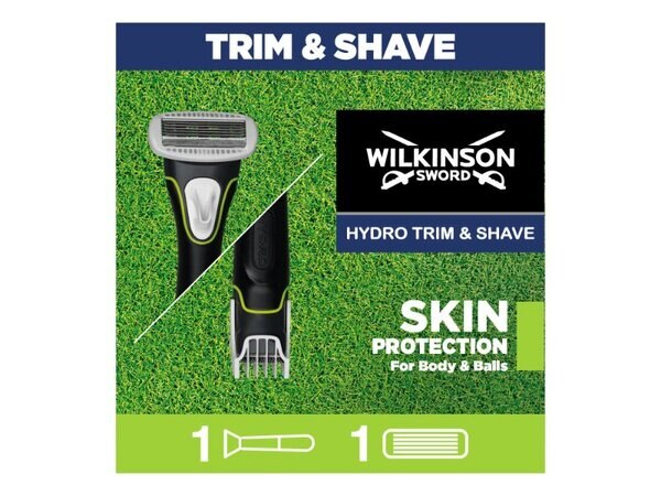 Wilkinson-Sword Hydro Trim & Shave Razor GOODS Superdrug