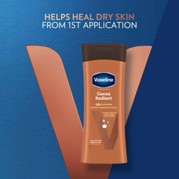 Vaseline Intensive Care Body Lotion Cocoa Radiant 400ml GOODS Superdrug
