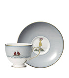 Wedgwood Sailor's Farewell teacup and saucer (British brand)