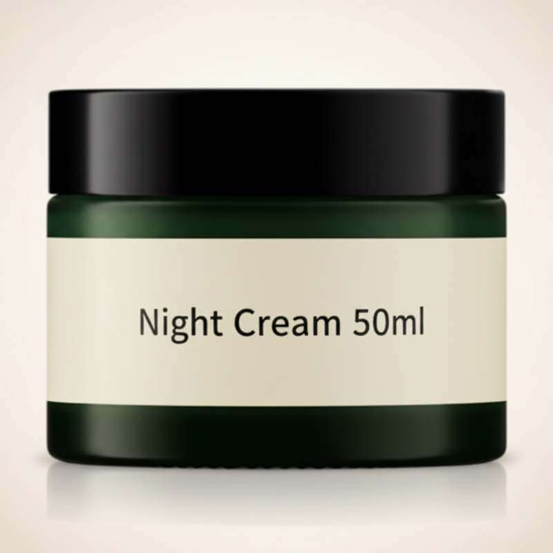 Botanics All Bright Night Cream Moisturiser 50ml - British product