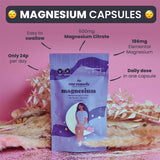 Our Remedy Magnesium Citrate 600mg capsules, UK version