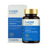 Holland & Barrett Bionutrica CoQ10 300mg High Strength Ubiquinone Naturally Fermented Coenzyme Q10 Supplement 90 Capsules- Buy online at McGrocer