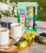 Harrods Organic Green Tea Gift Set with Five Blends and Infuser 100g- Buy online at McGrocer