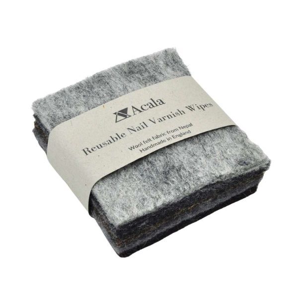 Acala reusable nail polish remover pads pack of 5 - British product