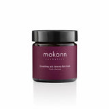 Mokann Cleansing Face Mask Fig Charcoal 60ml, imported from the UK