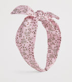Il Gufo floral print headband soft fabric - British product