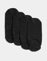 M&S M&S Cotton Rich Invisible Trainer Liners 4 Pack- Buy online at McGrocer