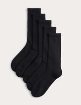 M&S Goodmove 5 Pack Cool & Fresh Cotton Rich Sports Socks- Buy online at McGrocer