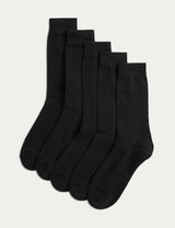 M&S M&S 5 Pack Cool & Fresh Cushioned Socks- Buy online at McGrocer