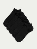 Cool & Fresh trainer liners 5 pack cotton-rich socks (British brand)