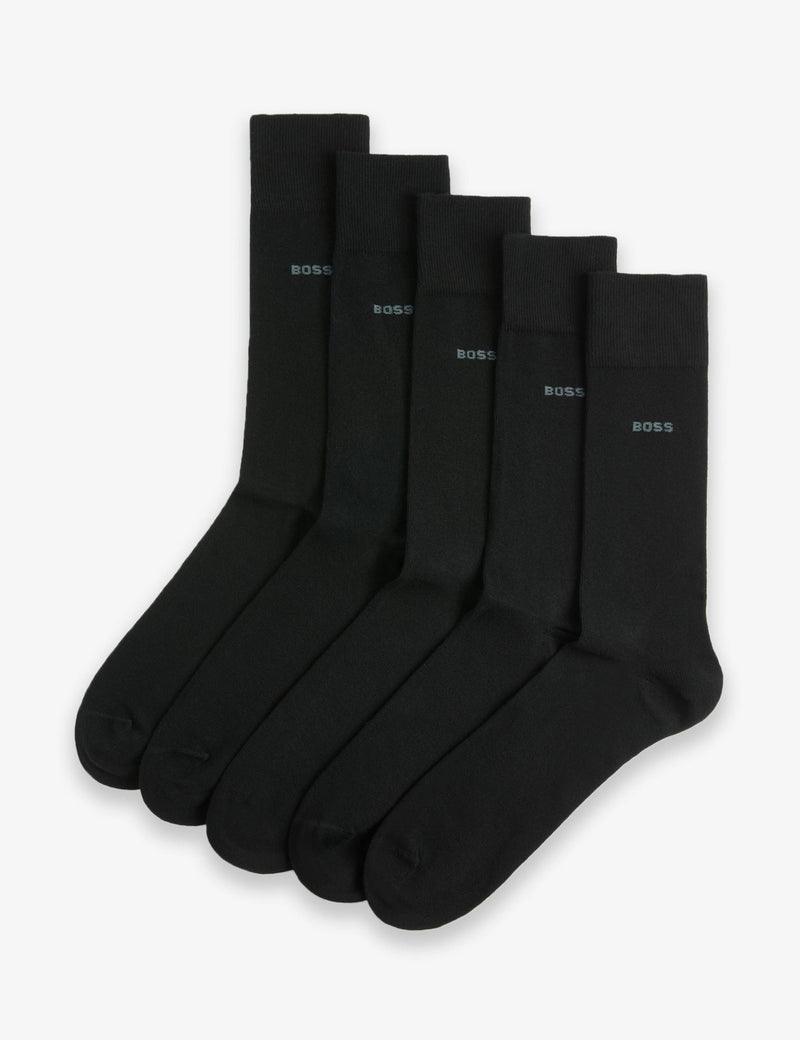 BOSS cotton rich ankle socks 5 pack, imported from the UK