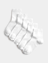 M&S 5 Pack Cotton Rich Socks (6 Small-7 Large)- Buy online at McGrocer