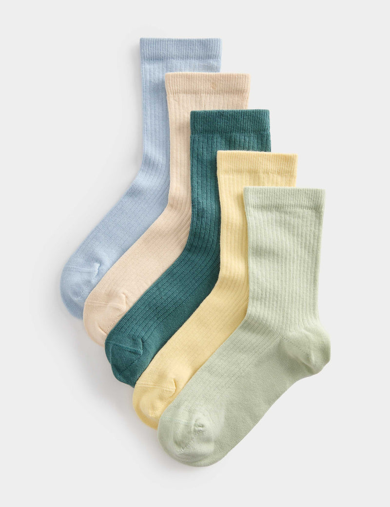 Cotton rich ankle socks 5 pack size 6 to 7, imported from the UK