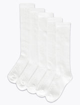 M&S 5 Pack of Knee High Pelerine Socks- Buy online at McGrocer