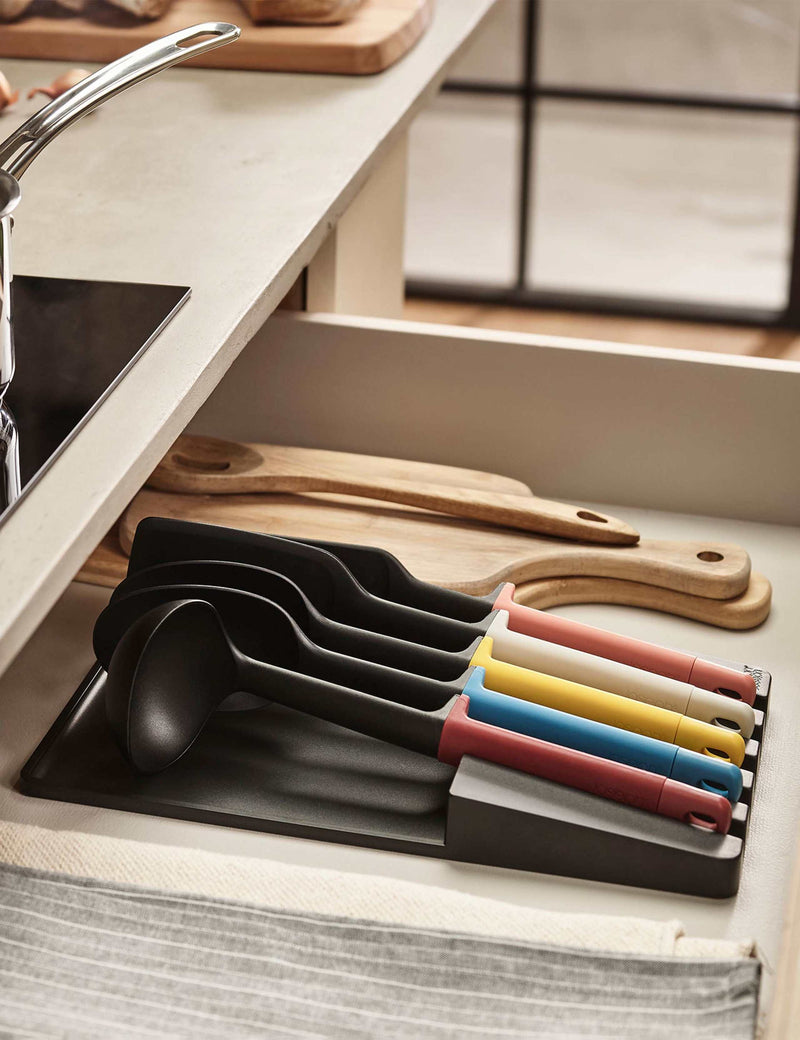Joseph Joseph Elevate slim 5-piece utensil set, imported from the UK