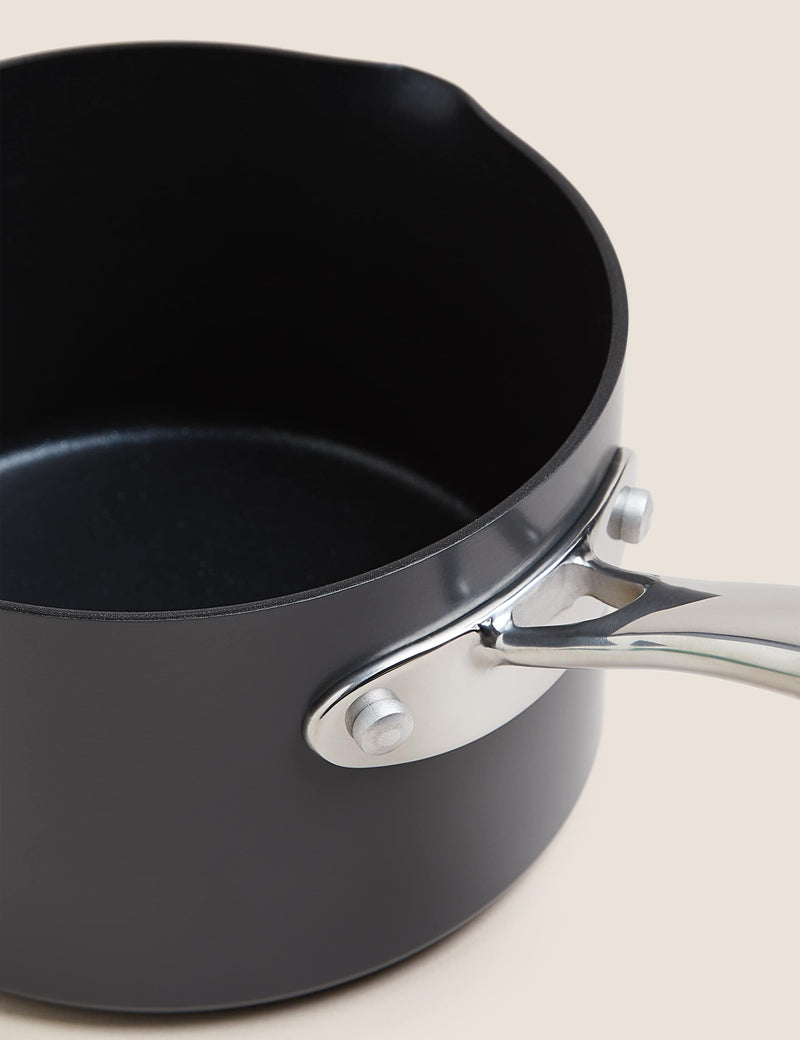 5 Piece Hard Anodised Pan Set, UK version