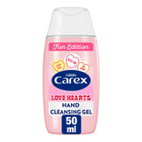 Carex Love Hearts hand gel 50ml, UK version